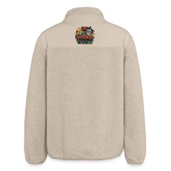 I Love Mexico Vacation - Relaxed Fit Unisex Sherpa Jacket by Stanley/Stella - beige - Back