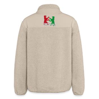 Berlin - Relaxed Fit Unisex Sherpa Jacket by Stanley/Stella - beige - Back