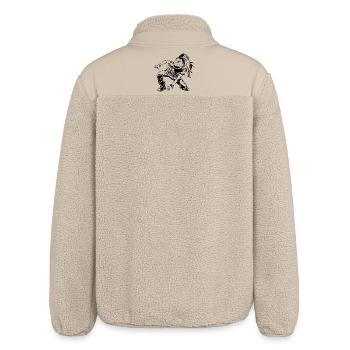 Croquis de breakdancer - Veste sherpa unisexe coupe décontractée Stanley/Stella - beige - Dos