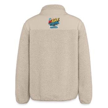 Malle 2026 Party Urlaub - Relaxed Fit Unisex Sherpajacke von Stanley/Stella - Beige - Hinten