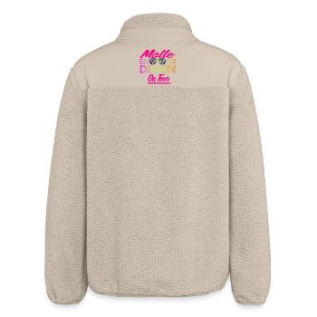 Mallorca, Tour, Girls - Relaxed Fit Unisex Sherpa Jacket by Stanley/Stella - beige - Back