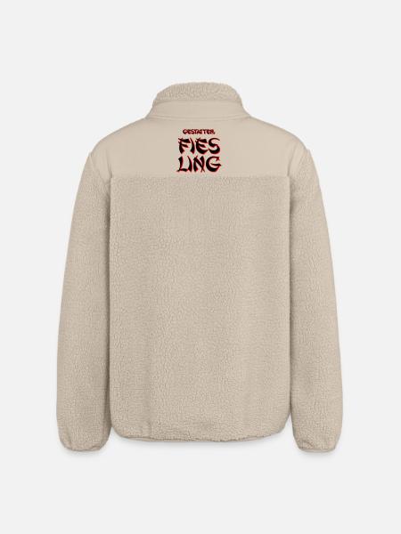 Fies Ling - Relaxed Fit Unisex Sherpajacke von Stanley/Stella - Beige