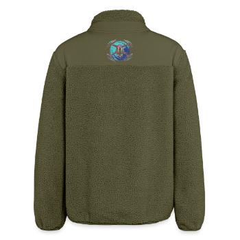 Neon Drone - Veste sherpa unisexe coupe décontractée Stanley/Stella - kaki - Dos