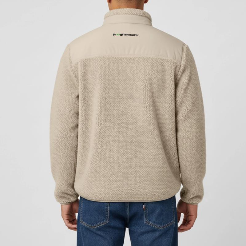 Programmierer Developer Webentwickler Skripting Relaxed Fit Unisex Sherpajacke von Stanley/Stella