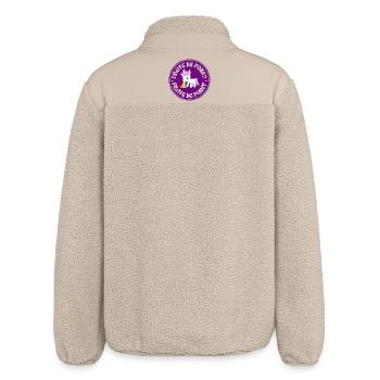 Pony Pilot - Relaxed Fit Unisex Sherpa Jacket by Stanley/Stella - beige - Back