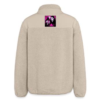 Vampir Gräfin - Relaxed Fit Unisex Sherpajacke von Stanley/Stella - Beige - Hinten