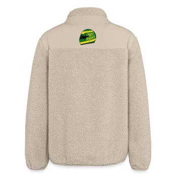 Das Licht hat Recht - Relaxed Fit Unisex Sherpajacke von Stanley/Stella - Beige - Hinten