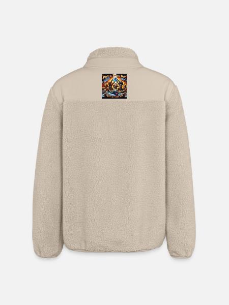 Death to warm Beer - Barbarentriumph - Relaxed Fit Unisex Sherpa Jacket by Stanley/Stella - beige