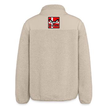 Denmark Emotions - Relaxed Fit Unisex Sherpa Jacket by Stanley/Stella - beige - Back