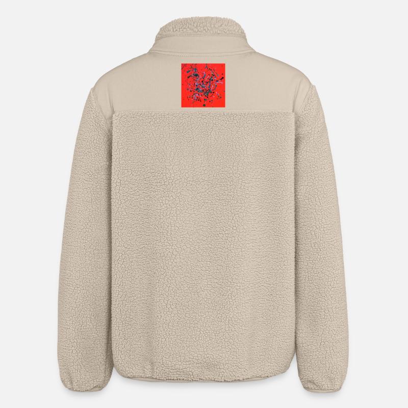 orange_mel - Relaxed Fit Unisex Sherpajacke von Stanley/Stella - Beige