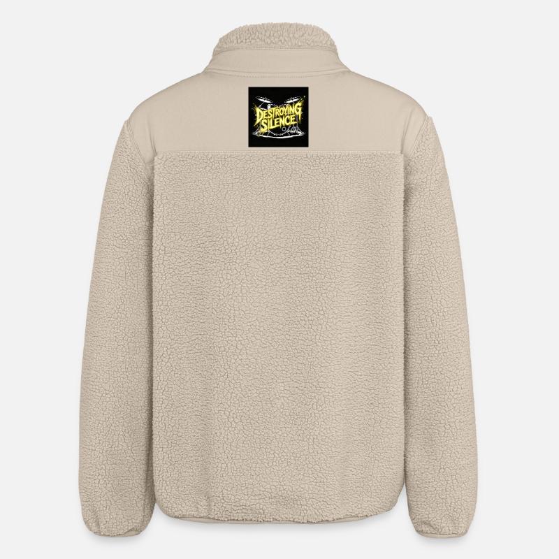 Batterie Conception du set de batterie - Veste sherpa unisexe coupe décontractée Stanley/Stella - beige