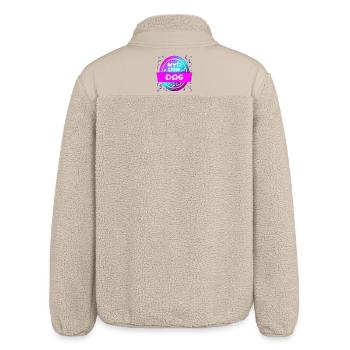 Bonne journée - Veste sherpa unisexe coupe décontractée Stanley/Stella - beige - Dos