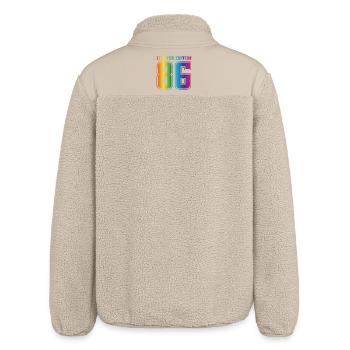 Vintage 1986 - Relaxed Fit Unisex Sherpajacke von Stanley/Stella - Beige - Hinten