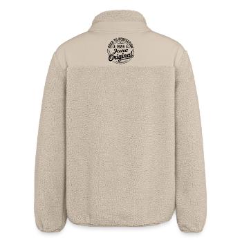 June 1984 – Legend of the Peaks and Mountains - Relaxed Fit Unisex Sherpa Jacket by Stanley/Stella - beige - Back