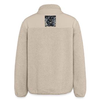 Nuit de combat contre les Ninja Shadows - Veste sherpa unisexe coupe décontractée Stanley/Stella - beige - Dos