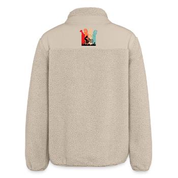 Vintage 1986 - Relaxed Fit Unisex Sherpajacke von Stanley/Stella - Beige - Hinten