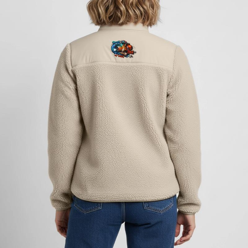 Turbo-Boost oder Bust Relaxed Fit Unisex Sherpajacke von Stanley/Stella