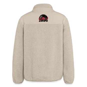Vintage 1996 30th Birthday - Relaxed Fit Unisex Sherpa Jacket by Stanley/Stella - beige - Back