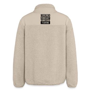 Pêche - Veste sherpa unisexe coupe décontractée Stanley/Stella - beige - Dos