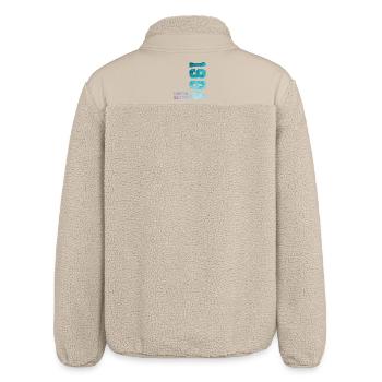 1984 Limited Edition 42 Years Anniversary - Relaxed Fit Unisex Sherpa Jacket by Stanley/Stella - beige - Back