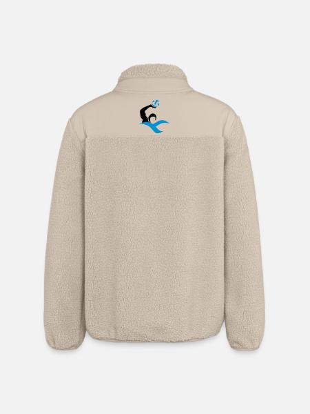waterpolo - Relaxed Fit Unisex Sherpa Jacket by Stanley/Stella - beige