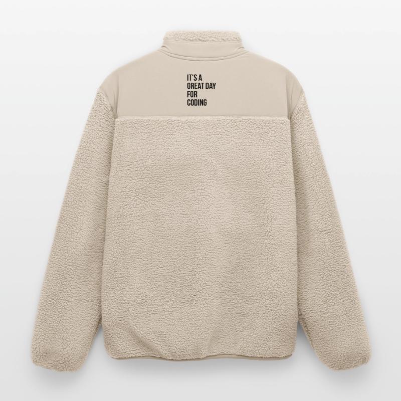 Coding Relaxed Fit Unisex Sherpa Jacket by Stanley/Stella
