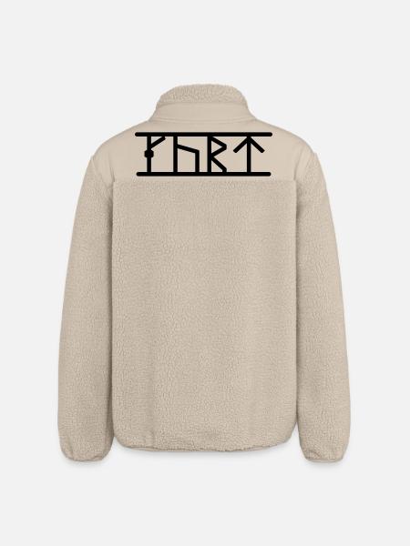 Kurt - Relaxed Fit Unisex Sherpa Jacket by Stanley/Stella - beige