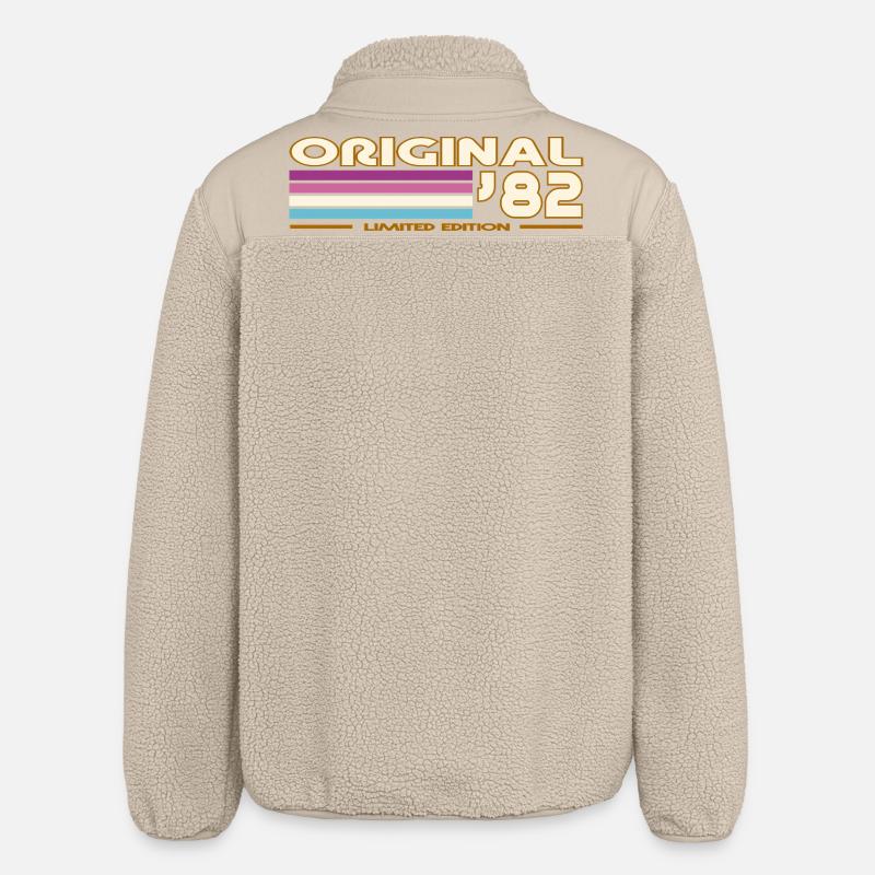 1982 - Relaxed Fit Unisex Sherpa Jacket by Stanley/Stella - beige