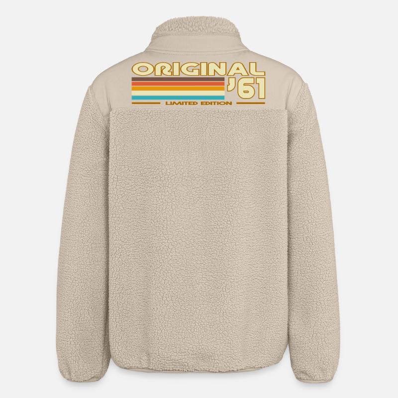 1961 - Relaxed Fit Unisex Sherpa Jacket by Stanley/Stella - beige