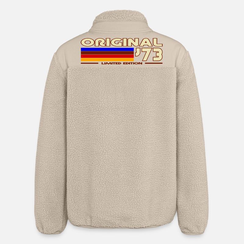 1973 - Veste sherpa unisexe coupe décontractée Stanley/Stella - beige