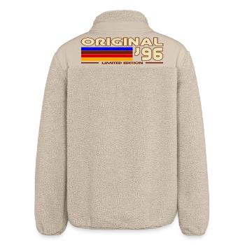 1992 - Relaxed Fit Unisex Sherpa Jacket by Stanley/Stella - beige - Back