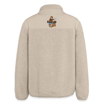 Agent de sécurité Bieber - Veste sherpa unisexe coupe décontractée Stanley/Stella - beige - Dos