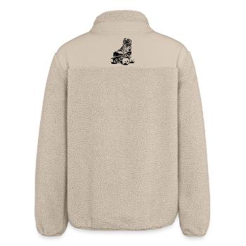 Roller Skates - Relaxed Fit Unisex Sherpajacke von Stanley/Stella - Beige - Hinten