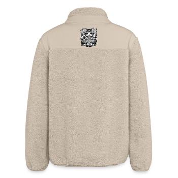 Send Noods Ramen - Relaxed Fit Unisex Sherpajacke von Stanley/Stella - Beige - Hinten