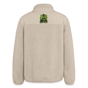 Raggatek Jungle Soundsystem - Relaxed Fit Unisex Sherpajacke von Stanley/Stella - Beige - Hinten