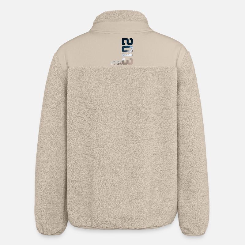 13E ANNIVERSAIRE ÉDITION LIMITÉE 2013 - Veste sherpa unisexe coupe décontractée Stanley/Stella - beige