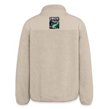 Zukunft Rennen - Relaxed Fit Unisex Sherpajacke von Stanley/Stella - Beige - Hinten