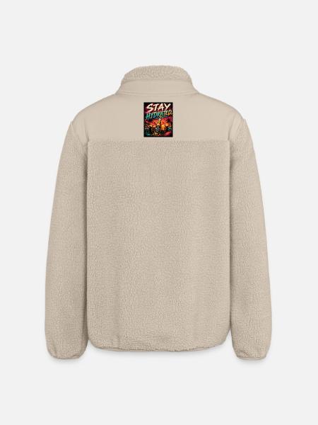 Stay Hydrated - Relaxed Fit Unisex Sherpajacke von Stanley/Stella - Beige