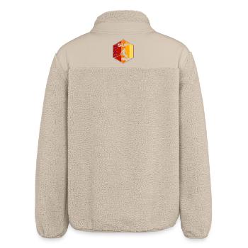 SUP Surf - Relaxed Fit Unisex Sherpajacke von Stanley/Stella - Beige - Hinten