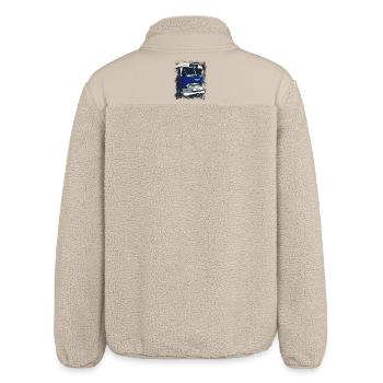 Ikarus 55 Bus - Relaxed Fit Unisex Sherpajacke von Stanley/Stella - Beige - Hinten
