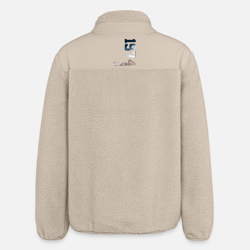 52E ANNIVERSAIRE ÉDITION LIMITÉE 1974 - Veste sherpa unisexe coupe décontractée Stanley/Stella - beige