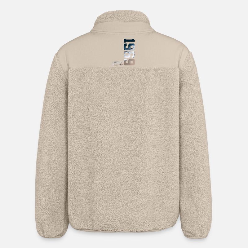 57E ANNIVERSAIRE ÉDITION LIMITÉE 1969 - Veste sherpa unisexe coupe décontractée Stanley/Stella - beige