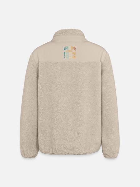 1993 Naissance Année de naissance - Veste sherpa unisexe coupe décontractée Stanley/Stella - beige