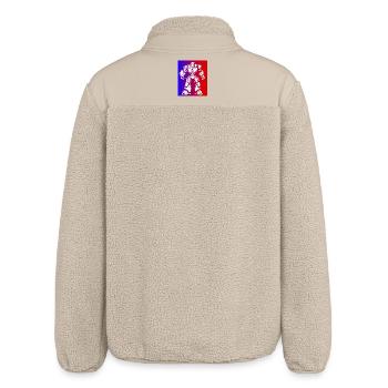 roboter robi cyborg KI künstliche intelligenz AI s - Relaxed Fit Unisex Sherpajacke von Stanley/Stella - Beige - Hinten