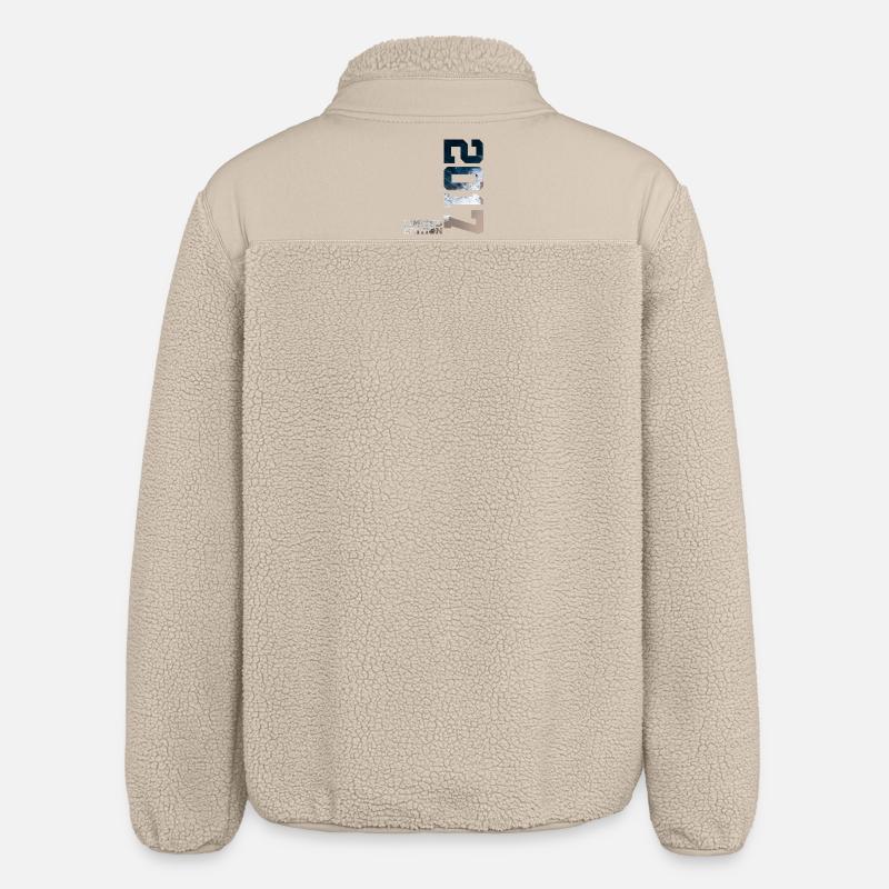 9E ANNIVERSAIRE ÉDITION LIMITÉE 2017 - Veste sherpa unisexe coupe décontractée Stanley/Stella - beige