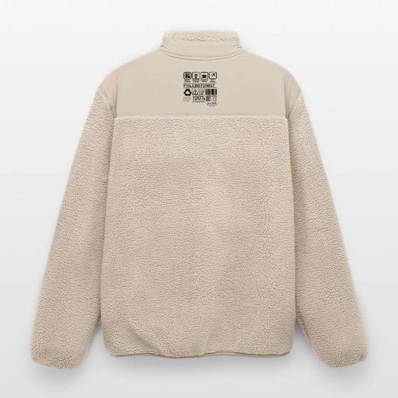 Phlebotomist multi tasking problem solving Relaxed Fit Unisex Sherpa Jacket by Stanley/Stella