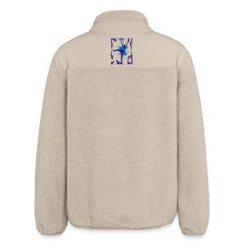 Gymnastics Gymnastics Acrobatics Artistic Gymnastics - Relaxed Fit Unisex Sherpa Jacket by Stanley/Stella - beige - Back