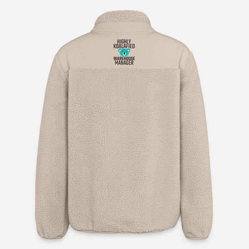 Responsable d’entrepôt Koalafied - Veste sherpa unisexe coupe décontractée Stanley/Stella - beige