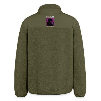 Shut Up And Get Me Coffee Anime Girl Kaffee Phonk - Relaxed Fit Unisex Sherpajacke von Stanley/Stella - Khaki - Hinten