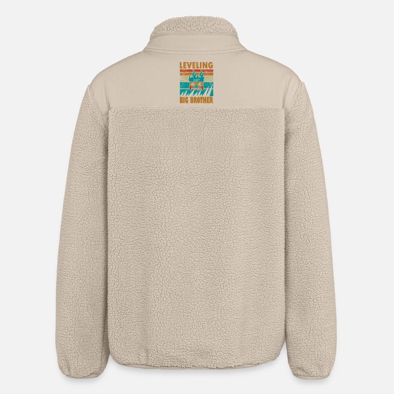 Conception Bruder inspirée du jeu vidéo - Veste sherpa unisexe coupe décontractée Stanley/Stella - beige